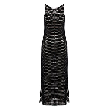 Amelia Fishnet Textured Dress