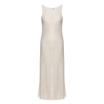 Amelia Fishnet Textured Dress