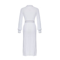 Nina Polo Neck Belted Dress